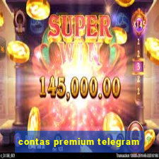 contas premium telegram